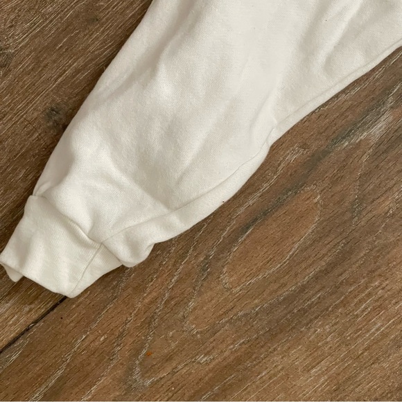 Margaux & Lexi - White Pullover Sweatshirt, Christmas Tree in Snow Globe Size XL - Picture 3 of 7